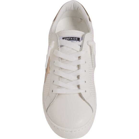 NEW VINTAGE HAVANA Carla Sneakers For Women White 2511 3S2 - Picture 2 of 4
